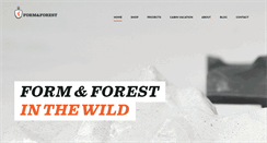 Desktop Screenshot of formandforest.com